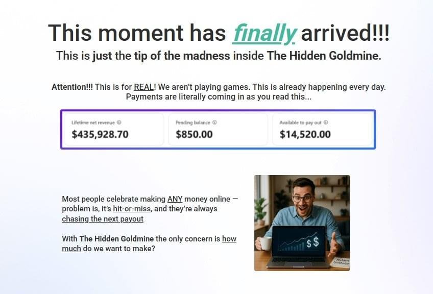 The Hidden Goldmine Review